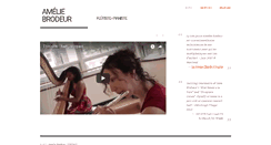 Desktop Screenshot of ameliebrodeur.com